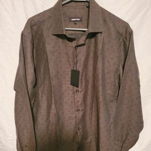 NWT Jared Lang Long Sleeve Shirt Sz L Button Down